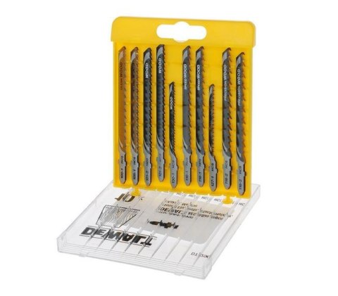 DEWALT BRZESZCZOT DO WYRZYNARKI KOMPLET 10szt. DO DREWNA DEWALT BRZESZCZOT DO WYRZYNARKI KOMPLET 10szt. DO DREWNA