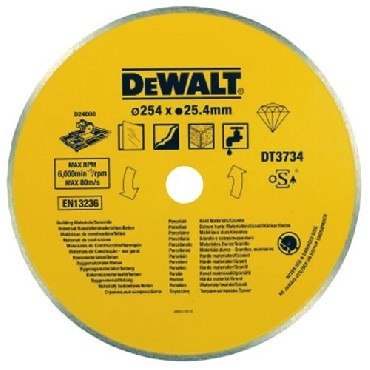 DEWALT TARCZA DIAMENTOWA PEŁNA 250x1,6x25,4mm KAMIEŃ, GRANIT DEWALT TARCZA DIAMENTOWA PEŁNA 250x1,6x25,4mm KAMIEŃ, GRANIT