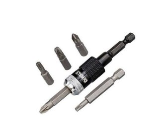 DEWALT ZESTAW KOŃCÓWEK + UCHWYT 6elem.
