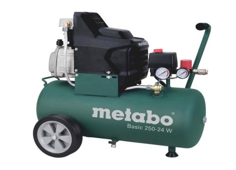 METABO KOMPRESOR OLEJOWY 230V 24L BASIC 250-24 W METABO KOMPRESOR OLEJOWY 230V 24L BASIC 250-24 W
