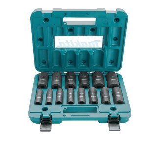 NASADKI UDAROWE DŁUGIE 14 elem. 1/2" 10-32mm >>>E-16586