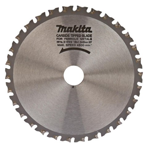 TARCZA TNĄCA DO METALU 136x20x30z TARCZA TNĄCA DO METALU 136x20x30z