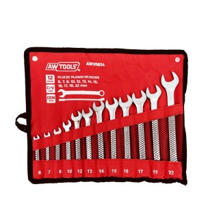AWTOOLS KLUCZ PŁASKO-OCZKOWY KPL.12szt. /6mm-22mm