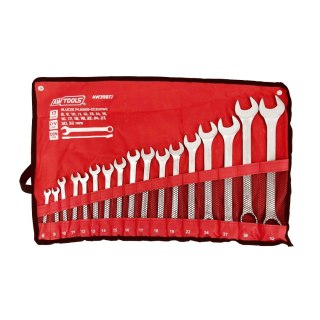 AWTOOLS KLUCZ PŁASKO-OCZKOWY KPL.17szt. /8mm-32mm