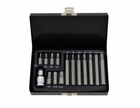 AWTOOLS KOŃCÓWKI IMBUSOWE HEX 15cz.BLACK LINE