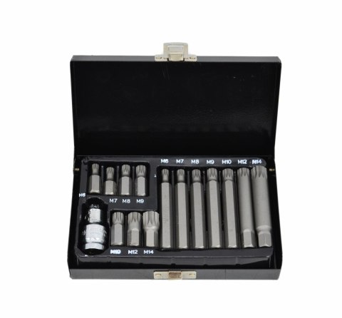 AWTOOLS KOŃCÓWKI RIBE 15cz. BLACK LINE