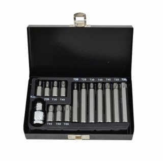 AWTOOLS KOŃCÓWKI TORX 15cz.BLACK LINE