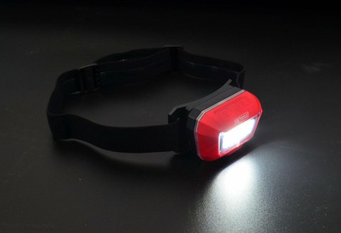 AWTOOLS LATARKA CZOŁOWA FRONTE COB LED Z CZUJNIKIEM RUCHU BLACK LINE