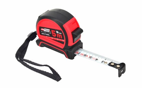 AWTOOLS MIARA ZWIJANA 5m x 19mm ABS POWŁOKA NYLONOWA