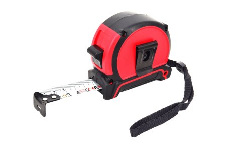 AWTOOLS MIARA ZWIJANA 8m x 25mm ABS POWŁOKA NYLONOWA