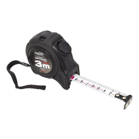 AWTOOLS MIARA ZWIJANA MAGNETYCZNA 3m x 19mm ABS 1-AUTO STOP