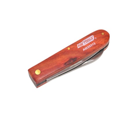 AWTOOLS NÓŻ MONTERSKI/ UCHWYT DREWNIANY 180mm