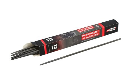 AWTOOLS PILNIK OKRĄGŁY DO ŁAŃCUCHÓW 4,5mm12 szt.
