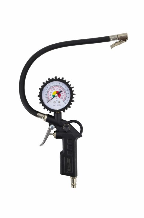AWTOOLS PISTOLET DO POMPOWANIA Z MANOMETREM TY-10