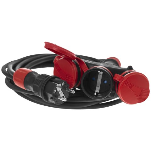 AWTOOLS PRZEDŁUŻACZ EXTREME 10m 3x2,5mm 3 GNIAZDA IP54 16A/4000W