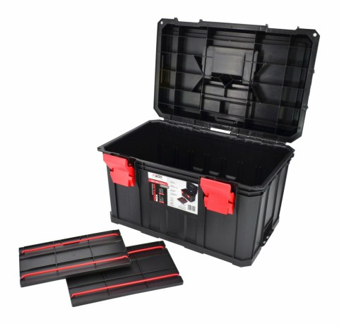 AWTOOLS SKRZYNKA MODULAR BOX Z PRZEGRODAMI 530x355x310mm