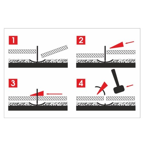 AWTOOLS SYSTEM POZIOMOWANIA ST 1,5mm 100 (KLIPS 7-15mm)