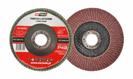 AWTOOLS ŚCIERNICA LISTKOWA 125x22,22mm P100