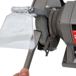 AWTOOLS SZLIFIERKA STOŁOWA Z LAMPKĄ 125mm 150W