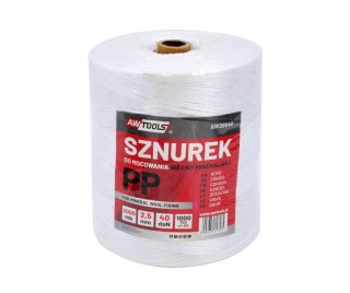 AWTOOLS SZNUREK PP DO PODWIĄZYWANIA WEŁNY 1500m