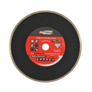 AWTOOLS TARCZA DIAMENTOWA 200x25,4 / PEŁNA