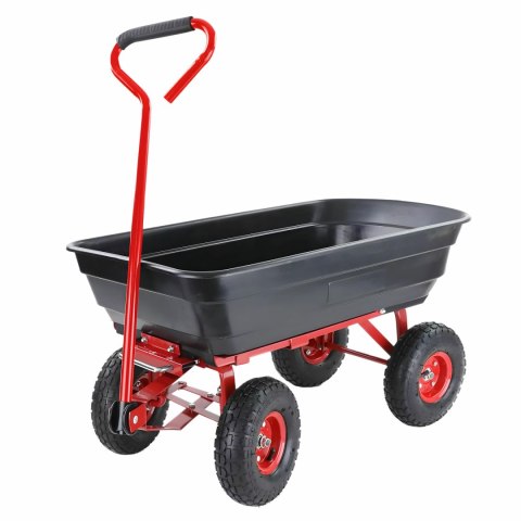 AWTOOLS WÓZEK OGRODOWY / WYWROTKA 4 KOŁOWA 75L