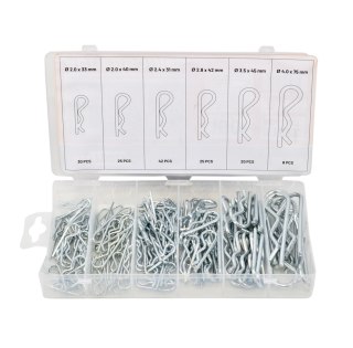 AWTOOLS ZAWLECZKI SPRĘŻYNOWE 150szt. MIX
