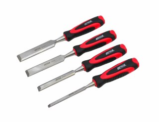 AWTOOLS ZESTAW DŁUT Z PLAST. UCHWYTAMI 4szt. 6/12/18/24mm