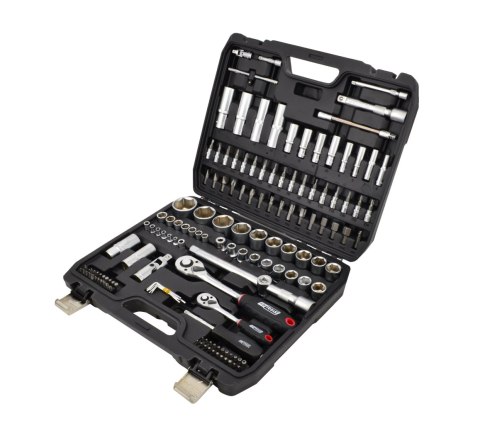 AWTOOLS ZESTAW KLUCZY 144el. 1/2" / 1/4" BLACK LINE