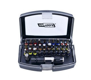 AWTOOLS ZESTAW KOŃCÓWEK S2 32cz.