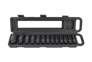 AWTOOLS ZESTAW NASADEK UDAROWYCH 1/2" 13cz./10-32mm/ DŁUGIE BLACK LINE
