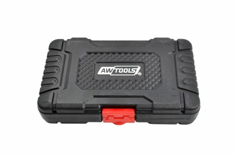 AWTOOLS ZESTAW NASADEK UDAROWYCH 1/2" 15cz./8-24mm/ KRÓTKIE BLACK LINE