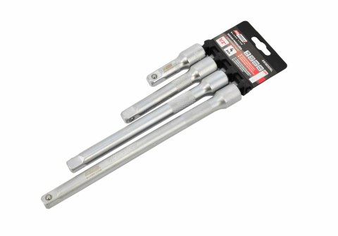 AWTOOLS ZESTAW PRZEDŁUŻEK 1/2" 4cz. 75mm, 125mm, 200mm, 250mm BLACK LINE