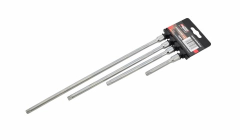 AWTOOLS ZESTAW PRZEDŁUŻEK 1/4" 4cz. 75mm, 150mm, 225mm, 300mm. BLACK LINE