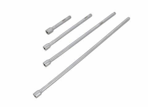 AWTOOLS ZESTAW PRZEDŁUŻEK 1/4" 4cz. 75mm, 150mm, 225mm, 300mm. BLACK LINE