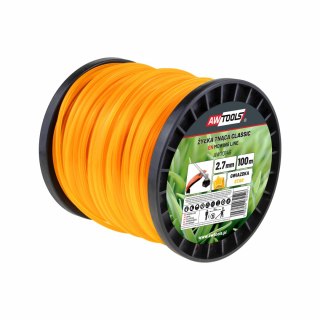 AWTOOLS ŻYŁKA TNĄCA CLASSIC 2,4x100m/ GWIAZDKA/ SZPULA