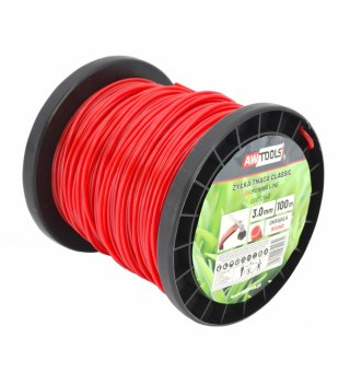 AWTOOLS ŻYŁKA TNĄCA CLASSIC 2,7x100m/ OKRĄGŁA/ SZPULA
