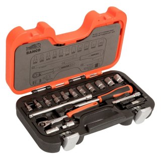 BAHCO ZESTAW KLUCZY SLIM 65el. 1/4"....
