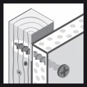 BOSCH WKRĘTY DO DREWNA TAŚMA 3,9x25mm 1000szt.
